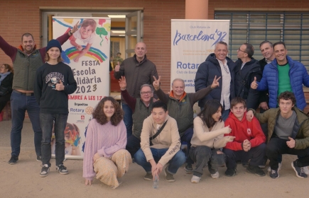 Fiesta anual “Escola Solidaria” del Barcelona’92